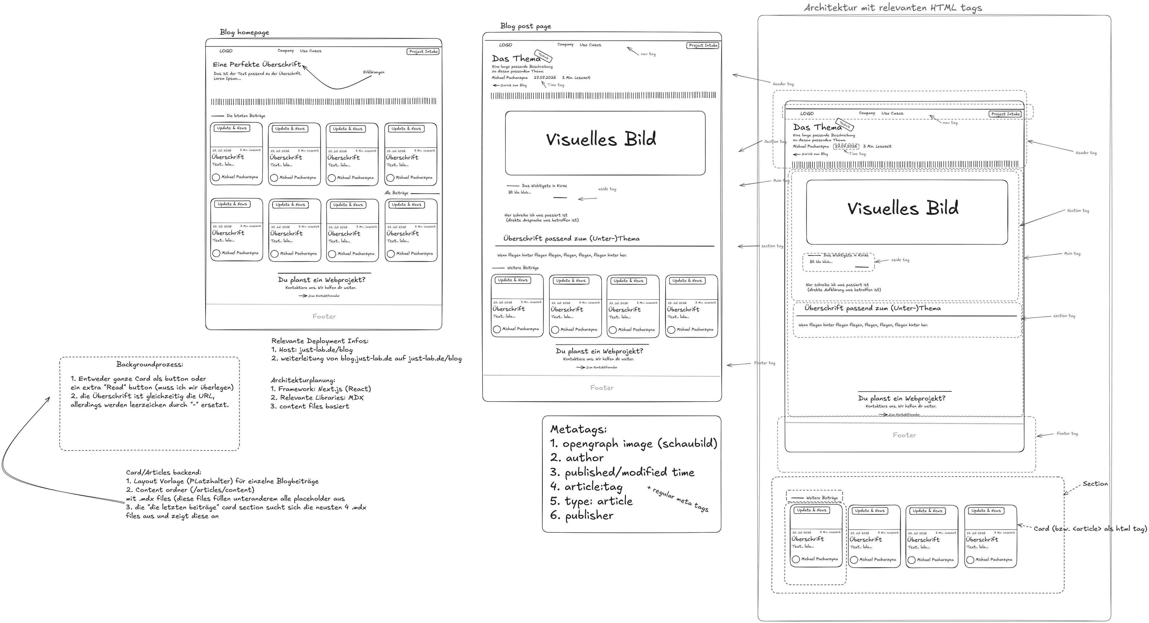 Plan UI designs with Excalidraw